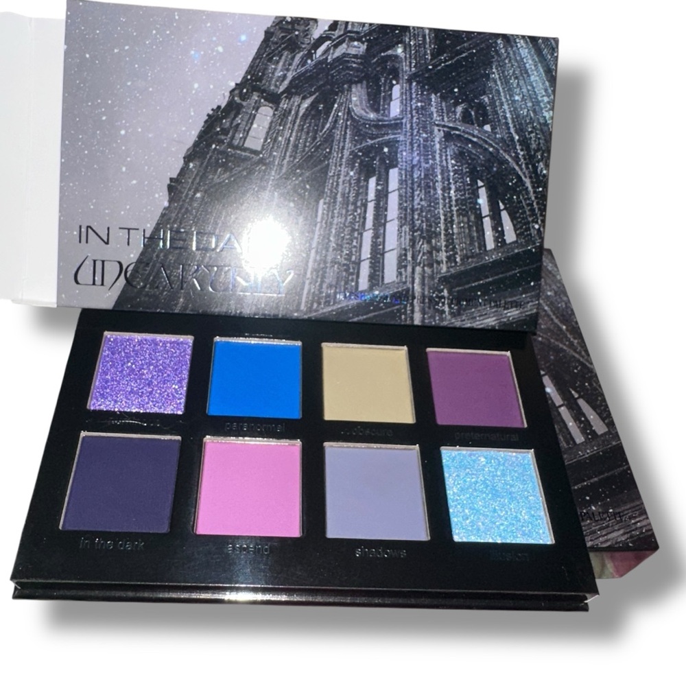 Unearthly Cosmetics In the Dark Palette NEW IN BOX 8 Shades Indie ALIEN COSMETIC